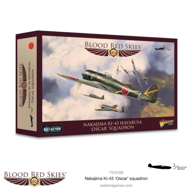 Warlord - Blood Red Skies Nakajima Ki-43 II 'Oscar' Squadron
