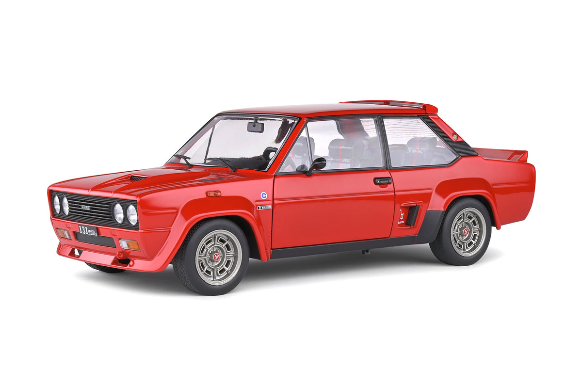 Solido - 1/18 Fiat 131 Abarth Red 1980 – Jix Hobbies