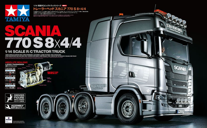Tamiya - R/C Scania 770S 8x4/4
