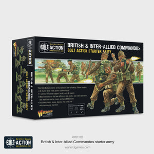 Warlord - Bolt Action  British & Inter-Allied Commandos Starter Army