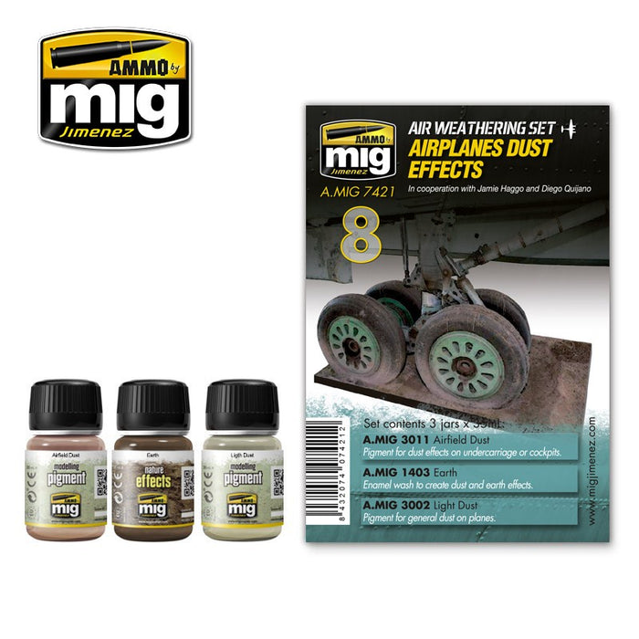 AMMO - 7421 Airplanes Dust Effects (Air Weathering Set)