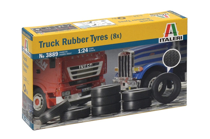 Italeri - 1/24 Truck Rubber Tyres (8)
