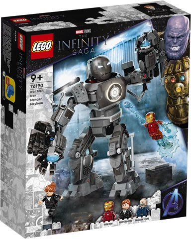 LEGO 76190 - Iron Man: Iron Monger Mayhem