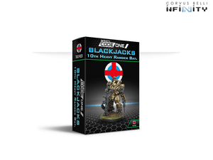 Infinity - Ariadna: Blackjacks, 10th Heavy ranger Bat. (AP HMG)