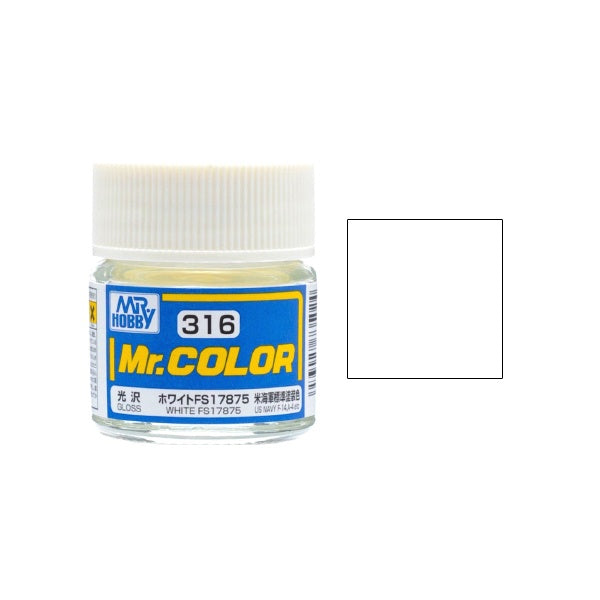 Mr.Color - C316 FS17875 Insignia White (Semi-Gloss)