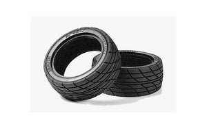 Tamiya - 4WD/FWD M2 Radial Tyres 1pr