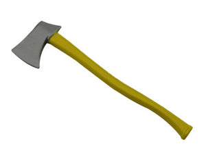 Details - Metal Axe Yellow