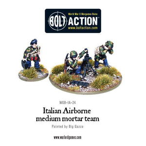 Warlord - Bolt Action  Italian Airborne medium mortar team