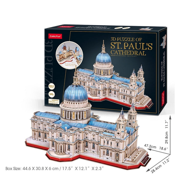 Cubic Fun - St. Paul's Cathedral (UK) (3D)