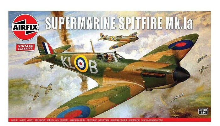 Airfix - 1/24 Supermarine Spitfire Mk1A (Vintage Classic)