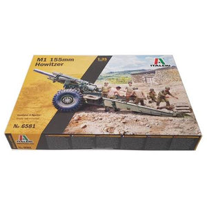 Italeri - 1/35 M1 155mm Howitzer w/ Crew (6 figures)