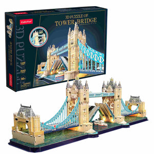 Cubic Fun - Tower Bridge w/LED (222pcs) (3D)