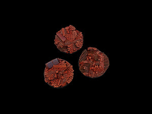 Micro Art Studio - Old Factory Bases - Round 50mm (2pc) B01631