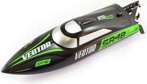 EXHOBBY - R/C Vector SR48 Brushed Boat w/Bat & Charger