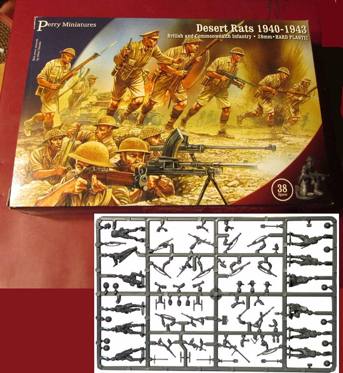 Perry Miniatures - British 8th Army Desert Rats 1940-1943