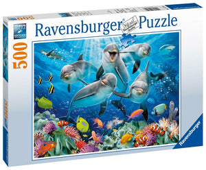 Ravensburger - Dolphins In The Coral Reef (500pcs)