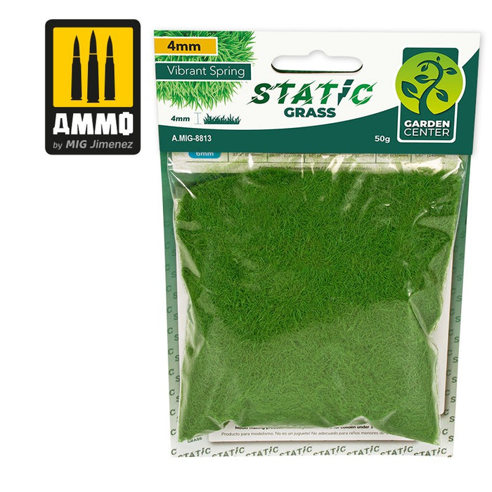 AMMO - 8813 Static Grass 4mm  Vibrant Spring