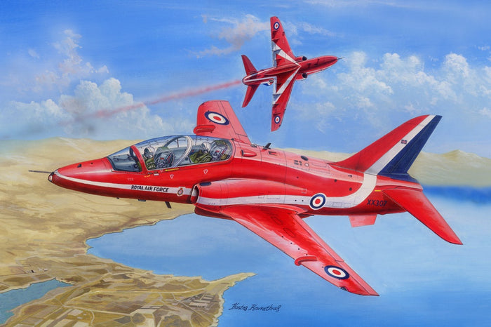 Hobby Boss - 1/48 RAF Red Arrows Hawk T Mk. 1/1A (81738)