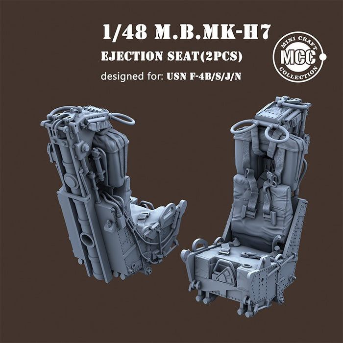 Mini Craft Collection - 1/48 M.B MK.H7 Ejection Seats for F-4 Phantom II Navy variants (2pcs)