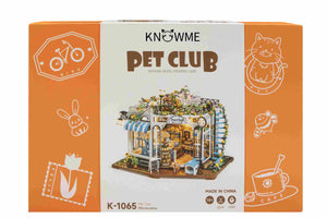 Know me - DIY House - Pet Club w/ LED Light