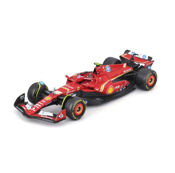 Burago - 1/43 Ferrari F1 SF-24 2024 (w/Helmet HC) #55 Sainz