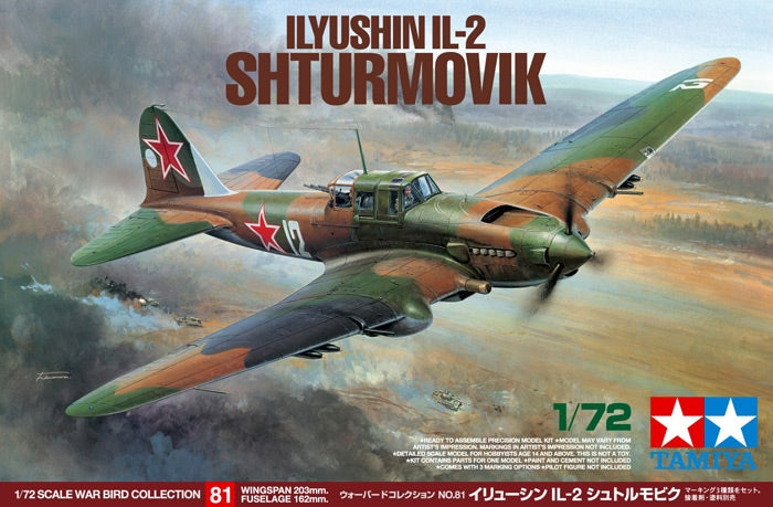 Tamiya - 1/72 Iiyushin IL-2 Shturmovik