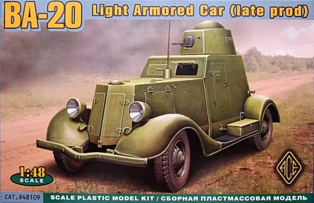 Ace - 1/48 Ba-20 Light Armored Carlate Prod