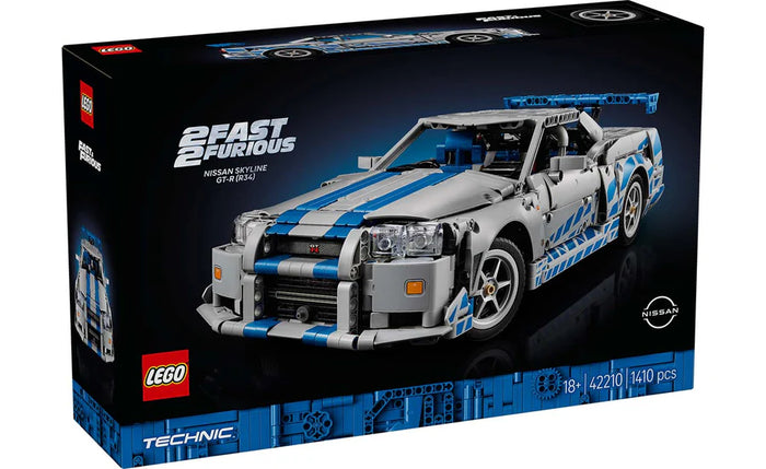 LEGO - 2 Fast 2 Furious Nissan Skyline GT-R (R34) (42210)
