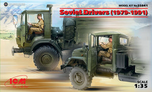 ICM - 1/35 Soviet Drivers 1979-91 2 Figures