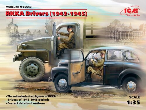 ICM - 1/35 RKKA Drivers 1943-45 2 Figures