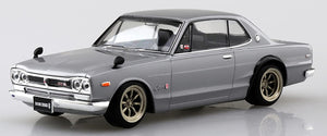 Aoshima - 1/32 Nissan Skyline 2000 Gt-R Custom Wheel Silver (The Snap Kit)