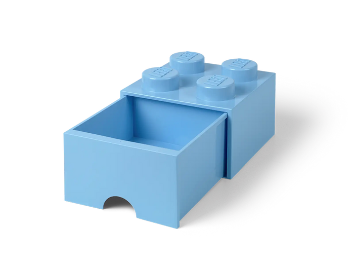LEGO - Brick Drawer 4 - Light Royal Blue