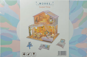 Pocohouze - Mini DIY House - Sweet Time w/ LED Light