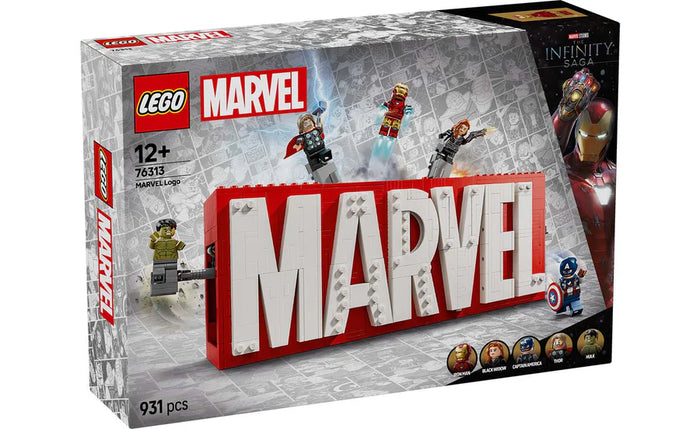LEGO - Marvel Logo & Minifigures (76313)