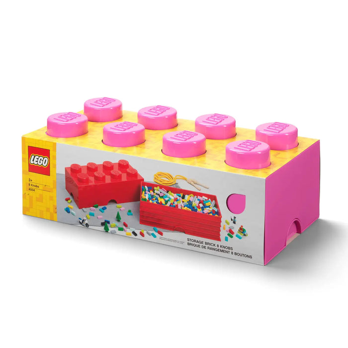 LEGO - Storage Brick 8 - Pink