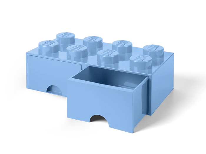 LEGO - Brick Drawer 8 - Light Royal Blue