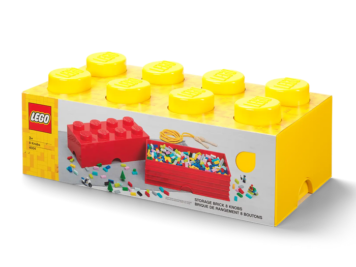 LEGO - Storage Brick 8 - Yellow