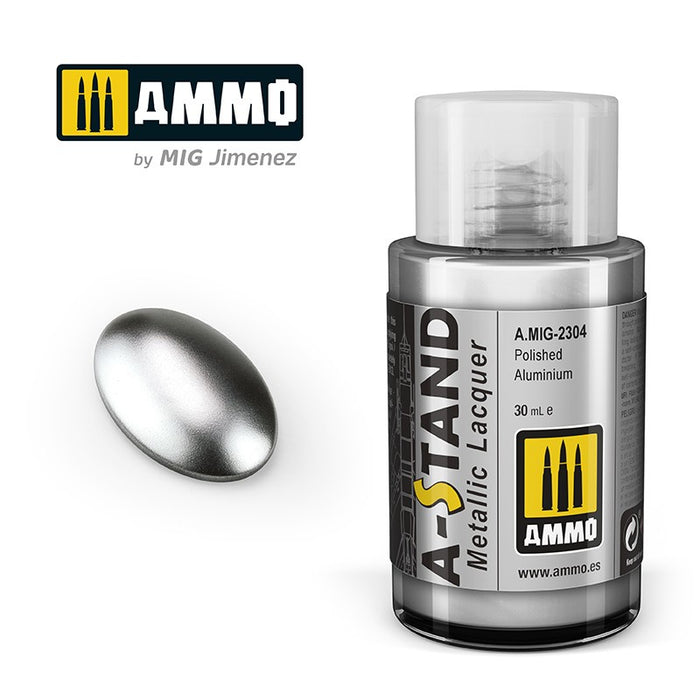 A-Stand - 2304 Polished Alumimium