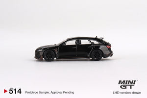 Mini GT - 1/64 ABT Audi RS6 Johann ABT Signature Edition (Black)