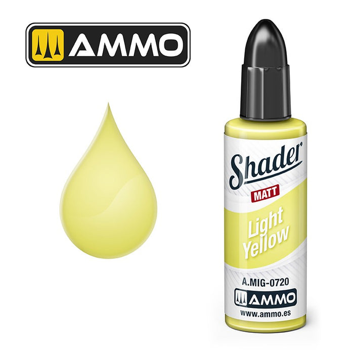 AMMO -  0720  Light Yellow  Matt Shader