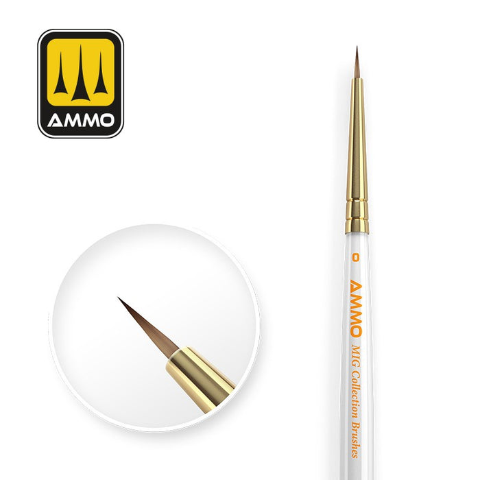 AMMO - #0 Conical Collection Brush