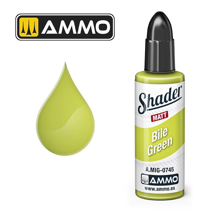 AMMO - 0745  Bile Green Matt Shader