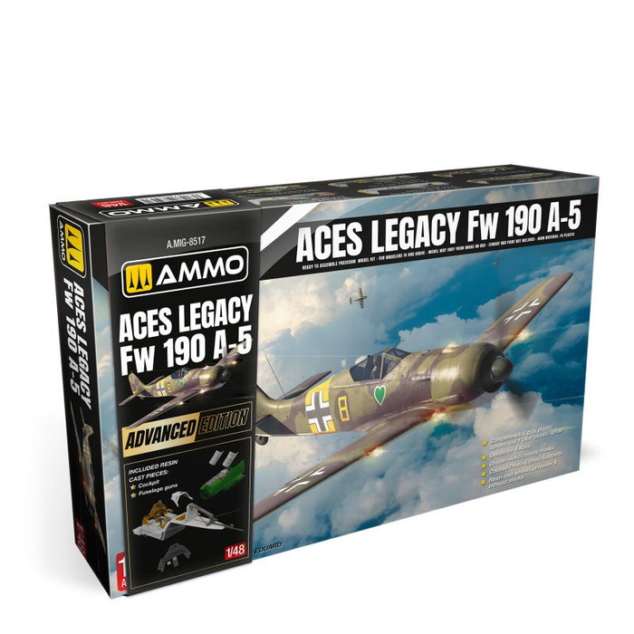 AMMO - 1/48 Aces Legacy Focke Wulf 190 A-5 Advance Edition