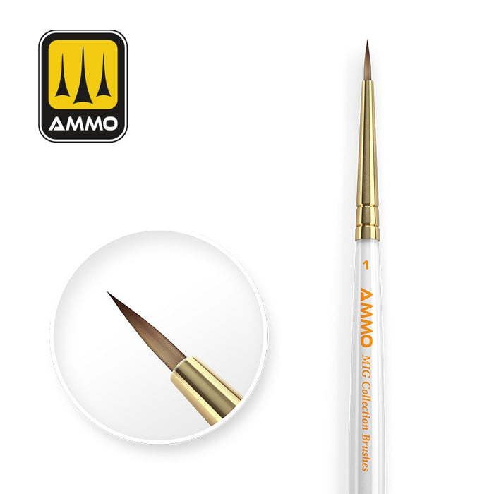 AMMO - #1 Conical Collection Brush