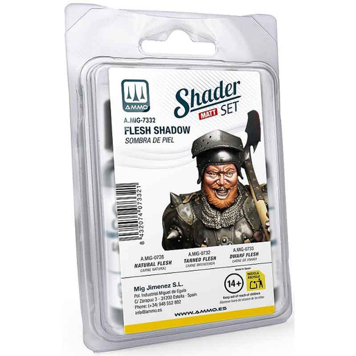 AMMO - 7332  Set Flesh Shadow Matt Shader