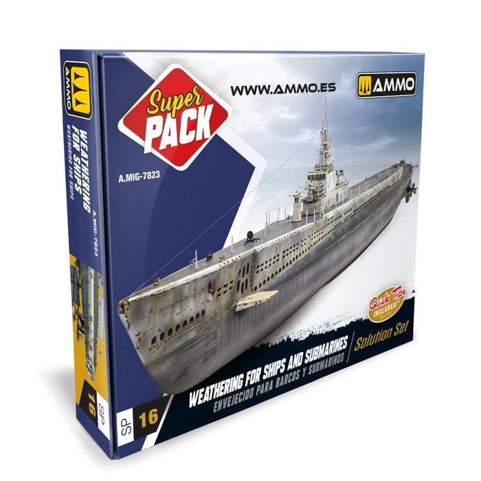 AMMO - 7823 SUPER PACK Weathering for Ships and Submarines