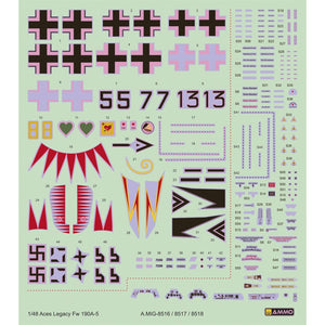 AMMO - 1/48 Aces Legacy Focke Wulf 190 A-5 Premium Edition