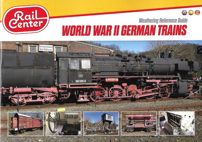 AMMO - R-1400 AMMO RAIL CENTER Weathering Reference Guide - WWII German Trains