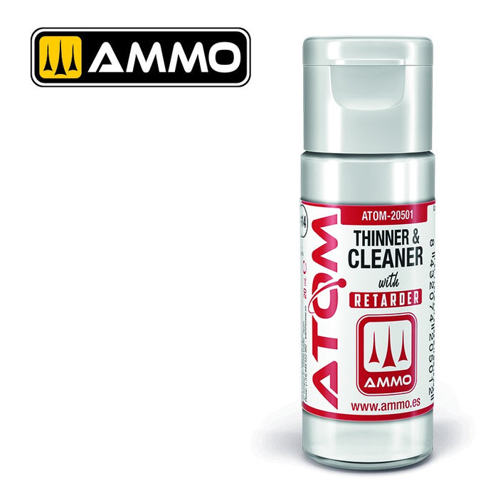 ATOM - 20501 Thinner and Cleaner w/ Retarder (20ml)