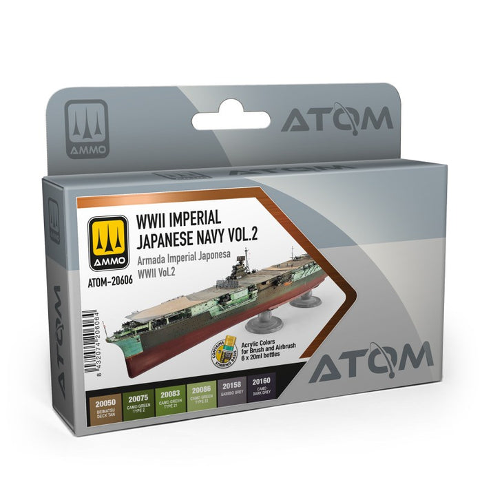 ATOM - 20606 ATOM WWII Imperial Japanese Navy Vol.2 Set